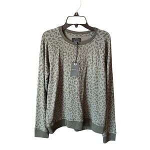 Lucky Brand Textured Green Knit